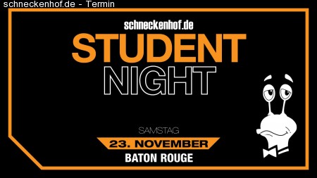 schneckenhof.de Student Night Werbeplakat