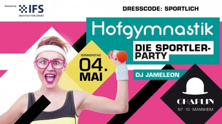 SportlerParty Werbeplakat